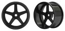ヨコモ 5本スポークホイル (黒) 2ケ入 ドリフト用 オフセット 8mm RP-6113B8A