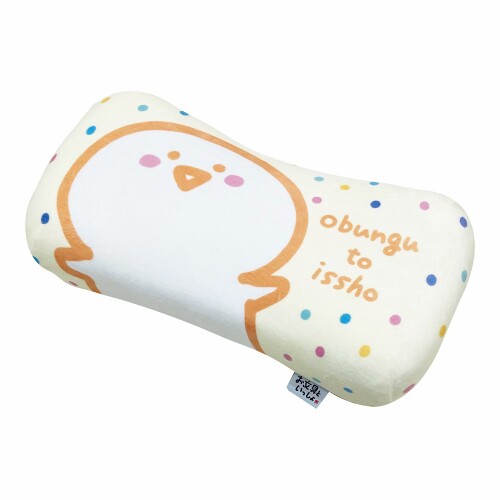 MORIPiLO 低反発クッション 腰枕 お文具といっしょ お文具さん (ミニリラックスピロー) 肌にやさしいふ..