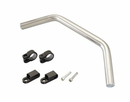 キタコ(KITACO) フロントファッションバー 8mmミラー穴取付用 黒 スーパーカブ50 (FI) スーパーカブ110..