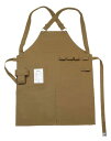 キャプテンスタッグ(CAPTAIN STAG) キャンプ DIY エプロン たすき掛け X型 フリーサイズ ワークエプロン 難燃生地 ブラウンダック FIRE PROOF UP-2694(4)