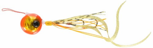 JACKALL(ジャッカル) 鉛式 ビンビン玉 スライド 60g F177 オレンジゴールド/イカナゴカーリーT+