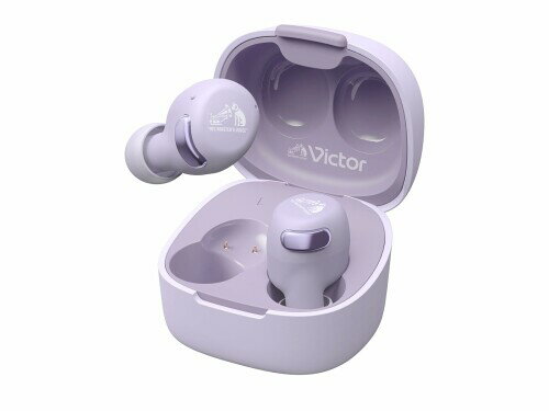JVCケンウッド Victor HA-A30T2-V ワイヤレスイヤホン Bluetooth Ver.5.3 ノイズキャンセリング アプリ対応 マルチポイント 合計27時間再生 マイク付き 小型 軽量 外音取り込み 防水 パープル JVCケンウッド Victor HA-A30T2-V ワイヤレスイヤホン Bluetooth Ver.5.3 ノイズキャンセリング アプリ対応 マルチポイント 合計27時間再生 マイク付き 小型 軽量 外音取り込み 防水 パープル