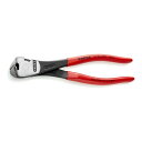 クニペックス KNIPEX 強力型エンドカッティングニッパー 140mm 6701140
