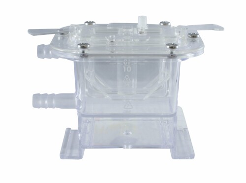 A&D 粘度計用循環水ジャケット1個本体:PC(ポリカーボネート)製、パッキン:シリコンゴム製、 少量サンプル容器(容量10ml)フタ付4個 AX-SV-37