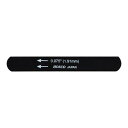 HOSCO Luthiers Tools ブラックナットファイル(L=95mm) ブラックオキサイド処理 単品 0.075" H-NF-075