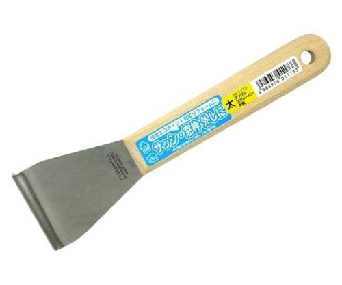 仁作 アングルスクレーパー木柄 太No.1173
