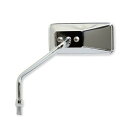 タナックス バイクミラー ナポレオン カスタムスクエアミラー クロームメッキ 左側用 10mm 正ネジ AC-101-10L