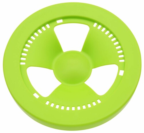 ガオナ 赤札見つけ シンク用 排水口のフタ (ゴミを隠す プラスチック製 グリーン) GA-PB030