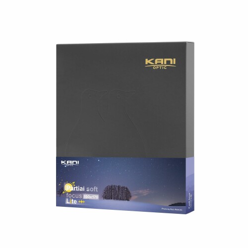 KANI 150mm幅 角型フィルター ソフトフィルター Partial Soft Focus 150×170mm Lite ソフト効果 星景写真向け コントラスト調整 低反射 撥水 撥油 防汚 ナノコーティング 818157