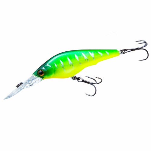 DUEL(デュエル) HARDCORE(ハードコア) バスルアー ラトゥール シャッド 75mm スローフローティング 04:ホットタイガー 重心移動