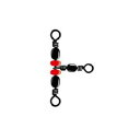 NTスイベル(N.T.SWIVEL) トリプルサルカン C-タイプ ハンガーパック 50個入 #12