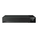 バッファロー TV用外付けハードディスク 6TB SeeQVault/テレビ録画/4K対応 ファンレス静音&コンパクト 日本製 故障予測 みまもり合図 HD-SQS6U3-A/N