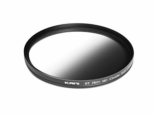 KANI 77mm ハーフNDフィルター HT PRO+ MC Circular Soft GND 0.9 減光効果3絞り分 前枠回転式 低反射 撥水 撥油 防汚 ナノコーティング 803863