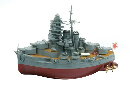 ちび丸艦隊シリーズ No.6 ちび丸艦隊 比叡 プラモデル プラモデル デフォルメ可愛い 「ちび丸 比叡」が復刻登場! □ちび丸艦隊シリーズは外観をデフォルメし、集めたくなる手のひらサイズで可愛い姿にしたものです。 □接着剤不要のスナップフィット式設計、多色成形とリアルシールで塗装不要。 □艦体と艦底で分割された設計なので洋上タイプでもフルハルタイプにでもできます。 □別売りの専用台座を使用することでより楽しめます。 □可愛いデフォルメした比叡を簡単に組立て再現できます。 □製品は昭和17年第三次ソロモン海戦に出撃した第三戦隊「比叡」をモチーフにしています。 □霧島の主砲は側面装甲板が曲面で構成されたのに対し、比叡の主砲は平板という違いを専用部品で再現。 □艦橋下部に対空機銃を装備している最終時頃の姿を再現。 □探照灯櫓の配置差もリアルに再現。 □艦底は艦底色、艦体上部は軍艦色で成形。 □甲板部分は追従性の良いリアルシールで、塗装なしでも繊細なモールドをバッチリ再現可能。 □シールには複雑な木目模様を再現した木甲板、軍艦旗、艦橋窓、探照灯レンズ面、防水覆などを収録。 □比叡専用ネームシールが付属。 ※この商品は日本製です。 ※この商品は、組み立てが必要なプラスチックモデルキットです。 商品コード39082236664商品名ちび丸艦隊シリーズ No.6 ちび丸艦隊 比叡 プラモデル型番ちび丸-6サイズ小カラーグレー※他モールでも併売しているため、タイミングによって在庫切れの可能性がございます。その際は、別途ご連絡させていただきます。※他モールでも併売しているため、タイミングによって在庫切れの可能性がございます。その際は、別途ご連絡させていただきます。