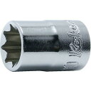 コーケン 3/8(9.5mm)SQ. 2重4角ソケット 10mm 3415M-10