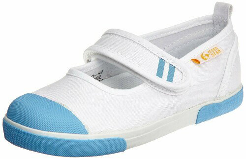 (キャロット) 上履き マジック 14~25cm 0.5cm有 キッズ CR ST13 サックス 14.5 cm 2E