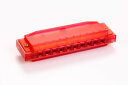 HOHNER ホーナー トランスルーセント ハープ レッド 10穴/C調