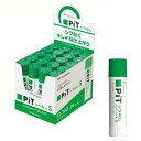 トンボ鉛筆 スティックのり シワなしPiT (薄い紙でも貼りやすい) Sサイズ (10g) 20本 PT-TAS-20P