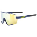 (ウベックス) スポーツサングラス UV400 ミラーレンズ くもり止め クリアレンズ付属 sportstyle 236