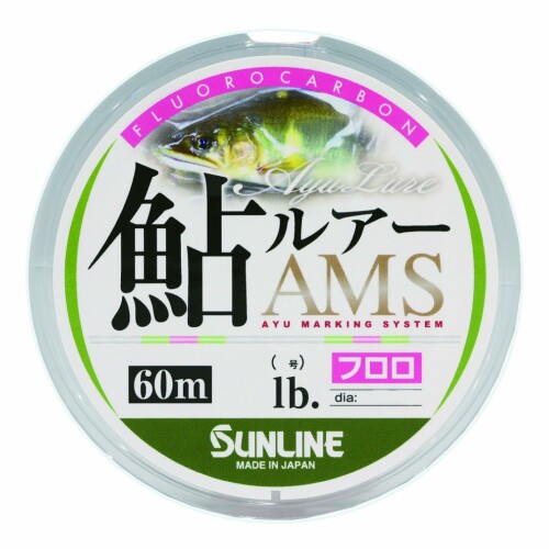 サンライン（SUNLINE）鮎ルアーAMSフロロ 60m HG 6LB