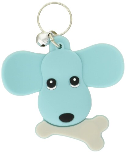 マグネット内蔵自転車用くっつきキーホルダー KC-DG-1BL カラー:ブルー