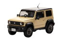 CARNEL 1/43 スズキ ジムニー シエラ JC (JB74W) 2018 Chiffon Ivory Metallic/ブラックルーフ 完成品