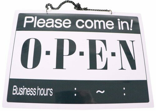 えいむ オープン・クローズプレート ホワイト OC-2