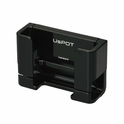 カーメイト 車用 スマホホルダー ワイドアーム ブラック UP420