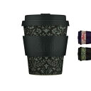 Ecoffee Cup(エコーヒー カップ) カップ ソーサー 繰り返し使える 環境に優しい William Morris 350ml 812 031