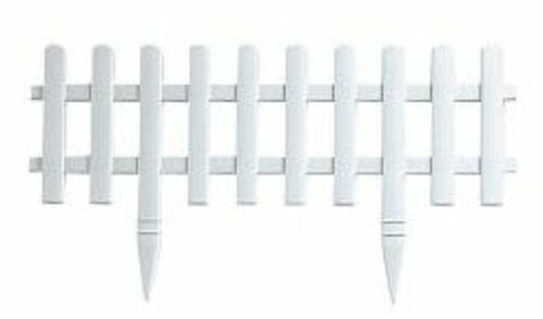 リッチェル ガーデンフェンス かきね 60L型 600×14×320H ホワイト