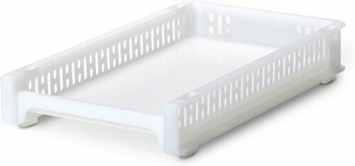 サンコープラスチック(SankoPlastic) ファイルトレー eラック SM 幅22.6×奥行38.8×高さ24.9cm ホワイト..
