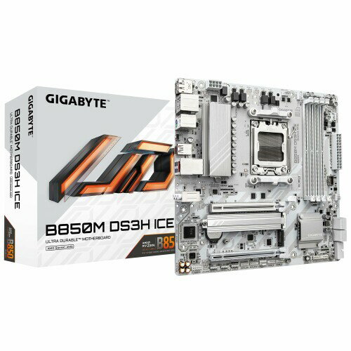 GIGABYTE B850M DS3H ICE Micro-ATXマザーボード MB6765