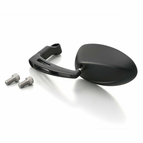 デイトナ(Daytona) バイク ミラー 10mm 正/逆ネジ対応 新保安基準適合 ブルーミラー(防眩鏡) パラレル..