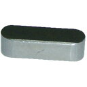 TRUSCO(トラスコ) 平行キー両丸タイプ(S45C)6X6X45mm 1箱(PK)10個 TKRM0645
