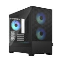 Fractal Design Pop Mini Air RGB Black TG Clear Tint ミニタワー型PCケース FD-C-POR1M-06 CS8072