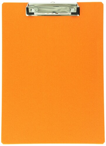ナカバヤシ クリップボード A4 E型 バインダー オレンジ QB-A401-OR
