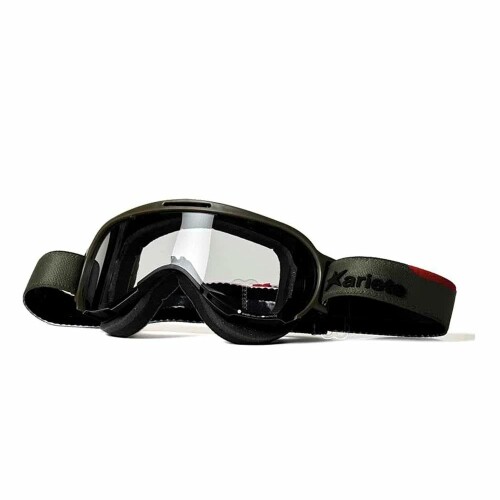 アリート(ariete) WABI ゴーグル クリアレンズ グリーン/レッド 14980-NVR