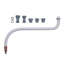 SANEI(サンエイ) 水栓補修部品 断熱カバー付きシャワー出湯管 長さ400mm PM42D-400
