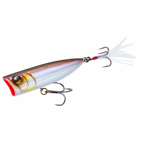 DUEL(デュエル) HARDCORE(ハードコア) バスルアー ラトゥール ポップ 70mm 03:ケイムラワカサギ トップウォーター ポッパー 重心移動 遠...