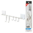 レック キッチンフック & クリップ (強力 吸着シート) 耐荷重1.2kg サイズ約315×45×130mm