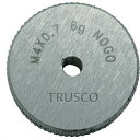 TRUSCO(トラスコ) ねじ用リングゲージ 止まり 6G M5×0.8 TRNGO6G-M5X0.8