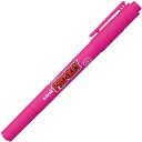 三菱鉛筆 水性ペン プロッキーツイン 極細 PM120T.11 赤紫 10本