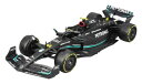 Bburago 1/24 メルセデス-AMG ペトロナス F1チーム W14 (2023)Eパフォーマンス No.44 L.ハミルトン フィギア付 (ウィンドウボックス) 完成品 BUR28037H