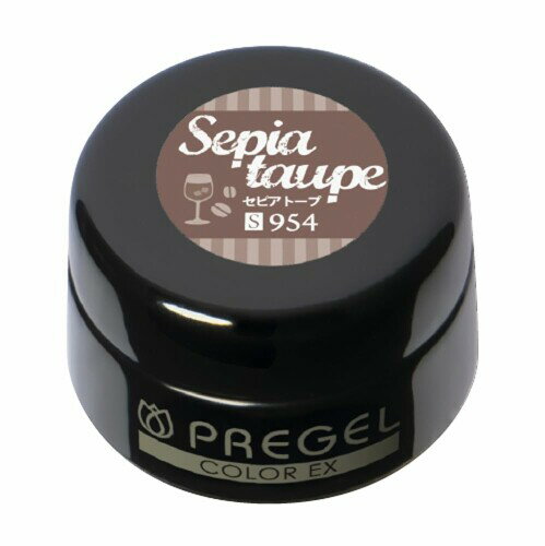 PRE GEL カラーEX セピアトープ954 3g PG-CE954