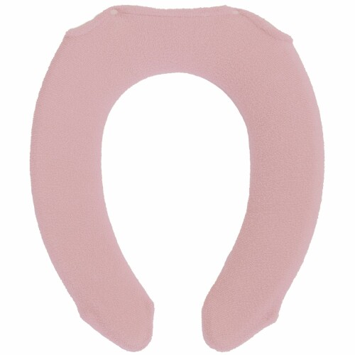 オカ(OKA) パレット U型 便座カバー ピンク (洗える U型専用)