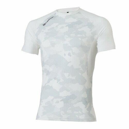 (グラディエーター) G-817 ドライパワーサポート半袖 男女兼用 ホワイトカモ S