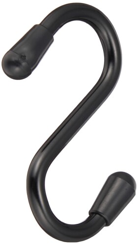 ニッサチェイン ビニコート黒 Sフック 15/15 50mm 50入 参考使用荷重8kg ISH-50V