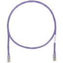 パンドウイット LANケーブル Cat5e プロ仕様 2m 紫 UTPCH2MVLY