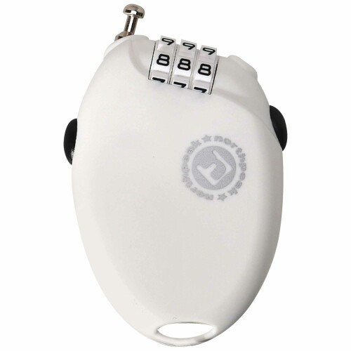 north peak(ノースピーク) ケーブルロック ダイヤル式 スノーボード NP-3326 WT