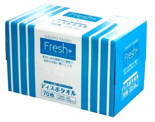 大黒工業 フレッシュプラス ディスポタオル エアレード不織布 厚手ドライタイプ 大黒工業 フレッシュプラス ディスポタオル エアレード不織布 厚手ドライタイプ
